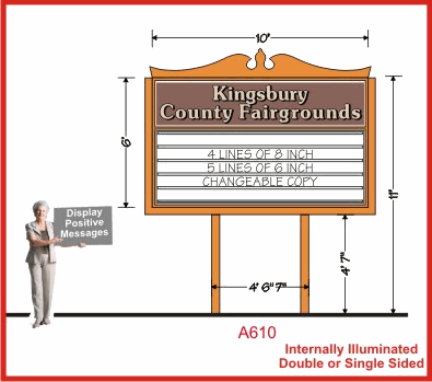 Church, School, Military & Municipal Signs